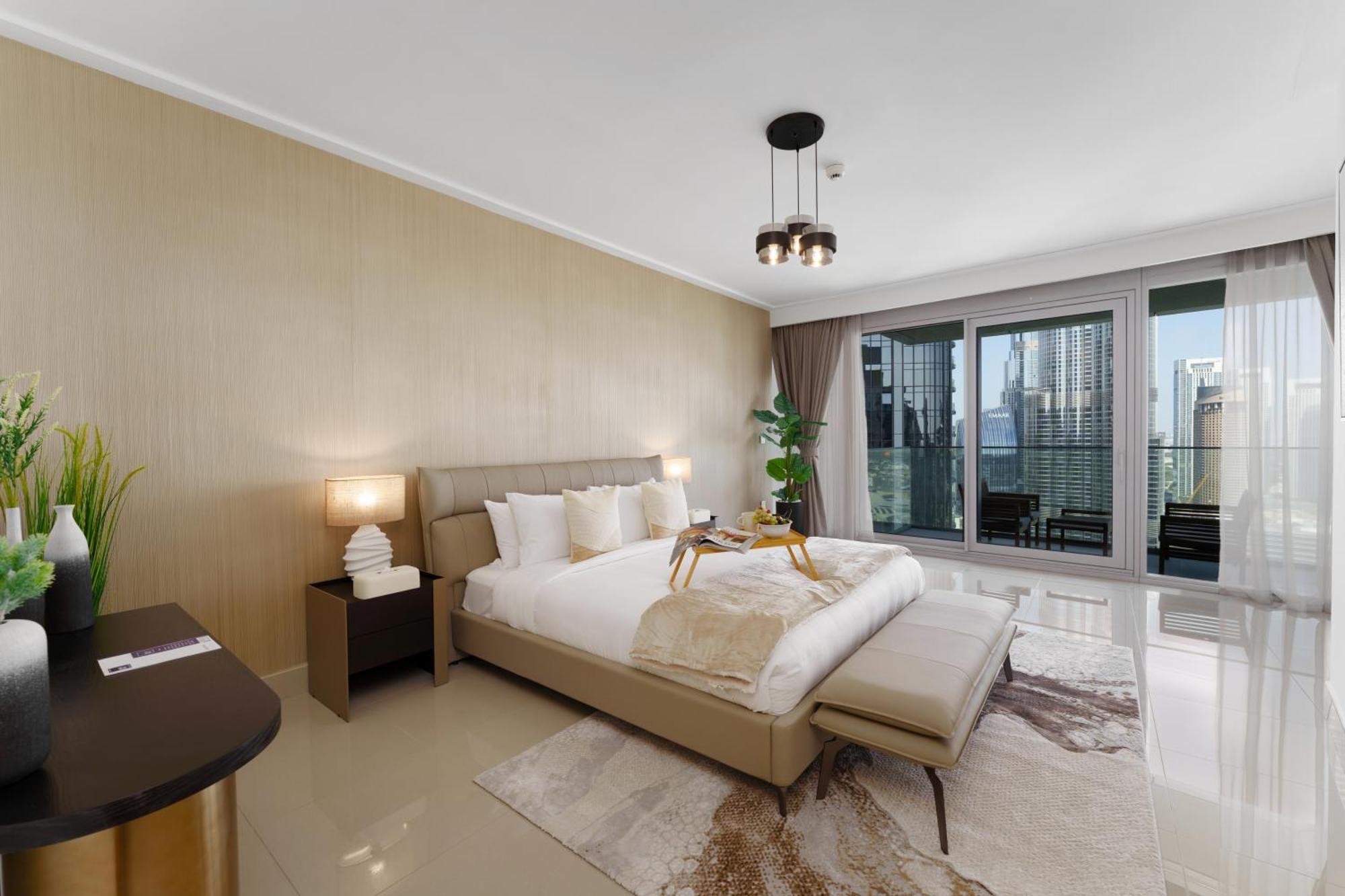 Maison Privee - Ultimate Living With Front-Row Views Of Burj Khalifa & Dubai Fountains Esterno foto